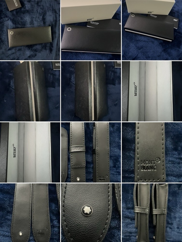 Mont BlancBundle 👍LN Condition/5-BoxCaseBooklet/3 -Single cases 4-Sleeves=12🤩