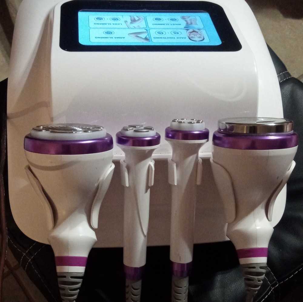 ARISTORM Multi-Function Machine White Purple Face Tightening Body Slimming