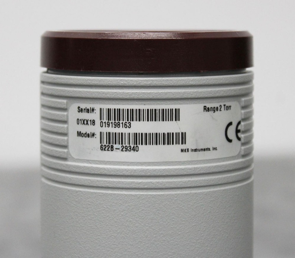 MKS Baratron Capacitance Manometer 622B-29340 Range 2 Torr 15VDC 35mA