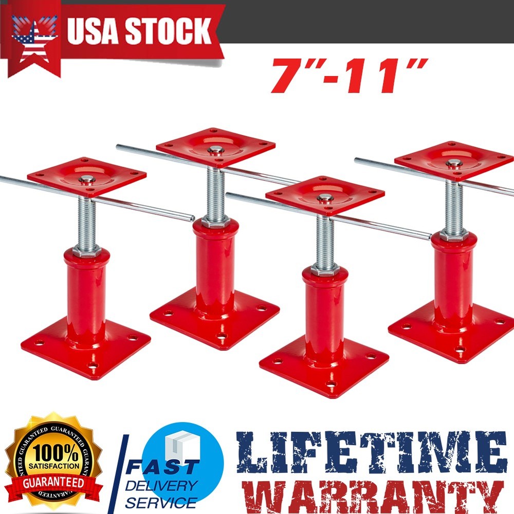 House Jacks for Leveling Crawlspace 11"/16"/21" Adjustable for Cellar Ceiling