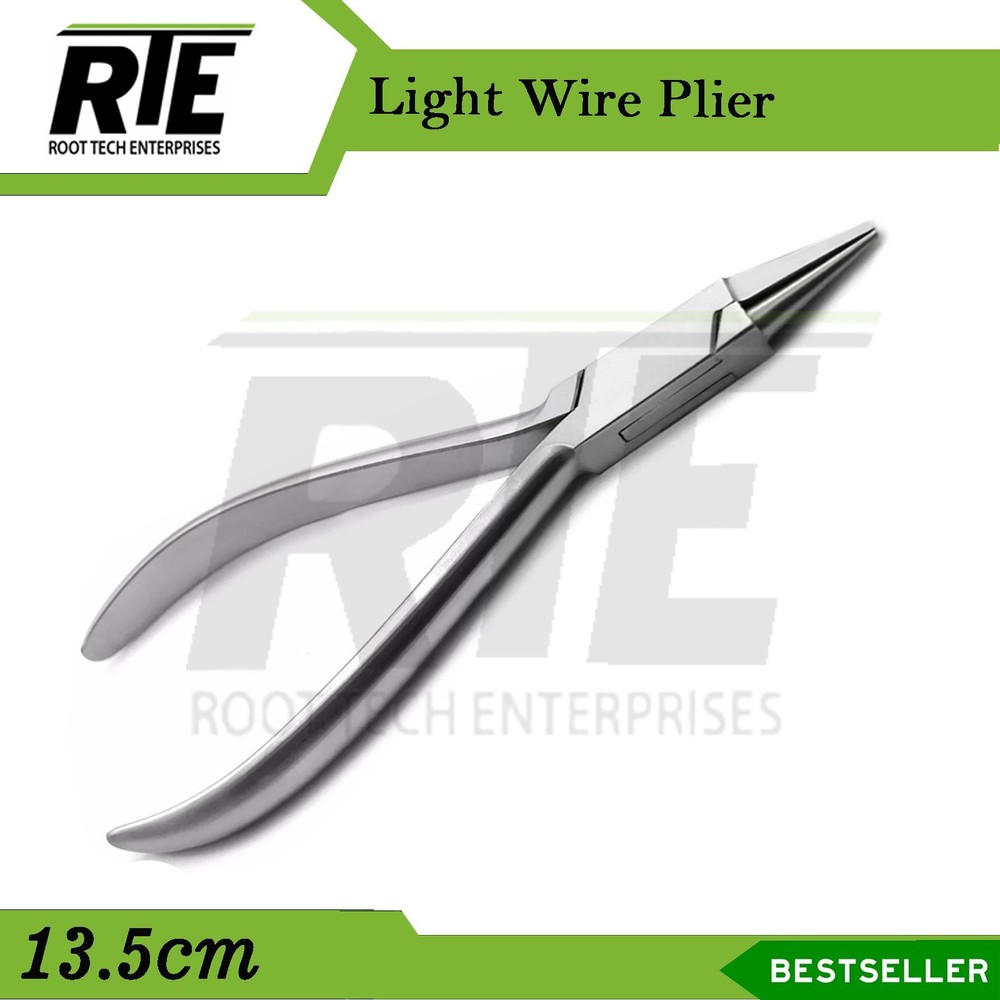 3pc Dental Light Wire Pliers Wire Bending Loop Forming Orthodontic Tool