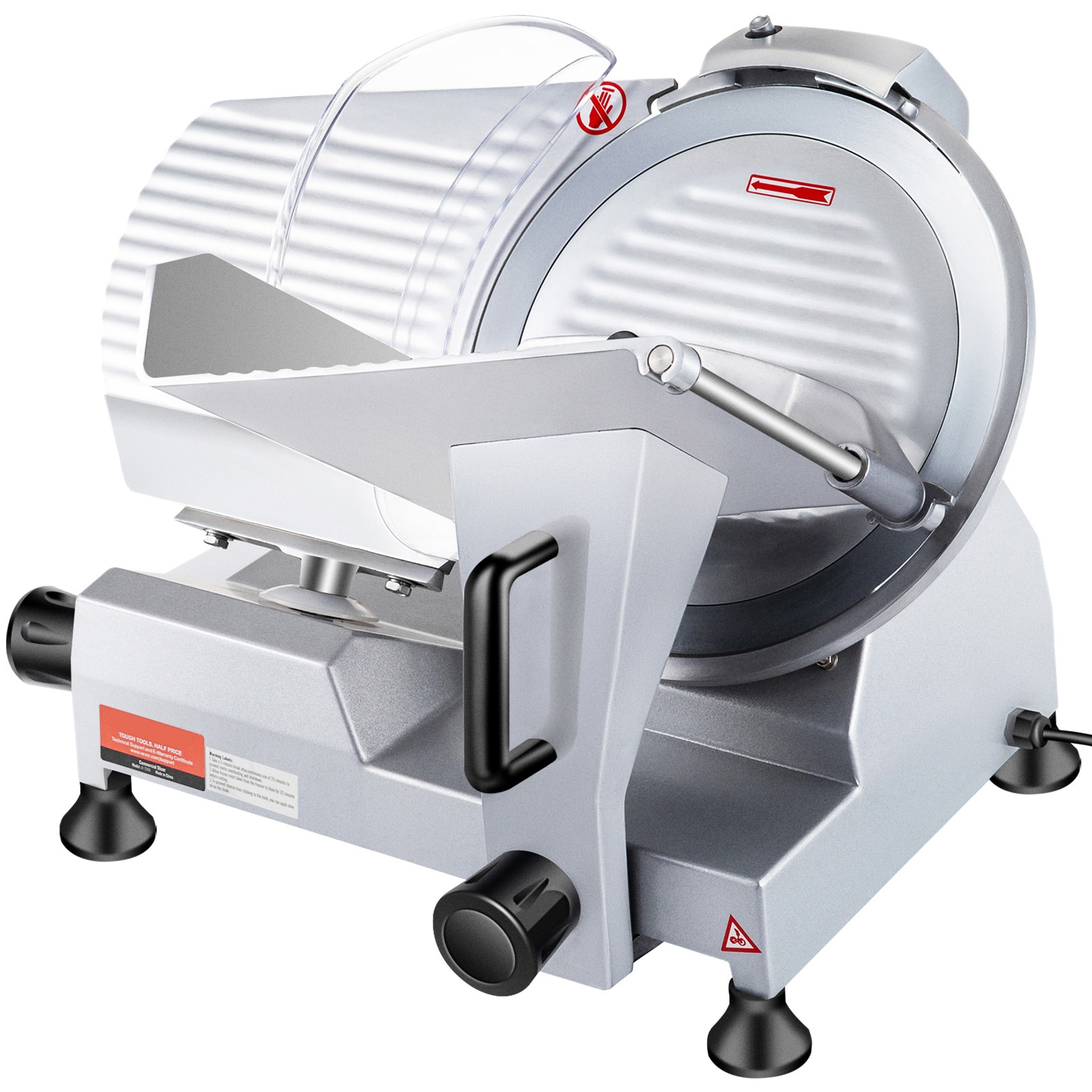 Uimoso Commercial 12" Blade Meat Slicer Deli Food cutter Electric Slicer 320W