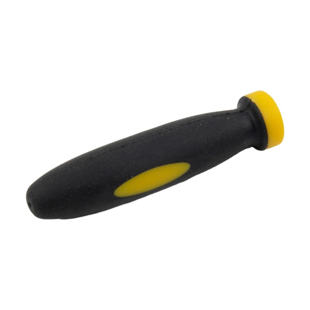 Small Files Handles 10Pcs Rubber Handles Rubber Material Stable Characteristics