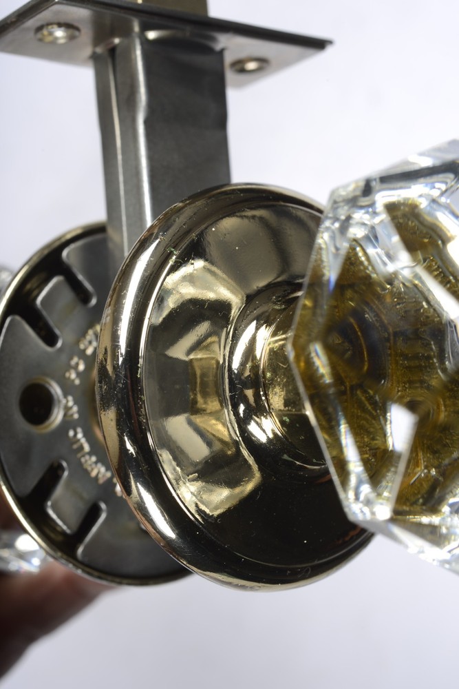 Gainsborough Crystal Doorknob Sets Four (4).