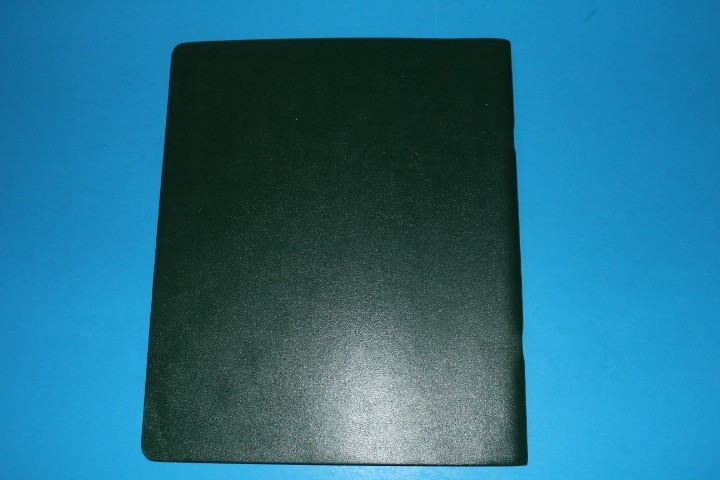Harco Mint Sheet File Capacity 14 pgs 3 pocket 11.5" x 9.5" BlueLakeStamps NICE