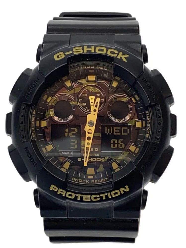 CASIO Quartz Watch G SHOCK Digital Analog BLK