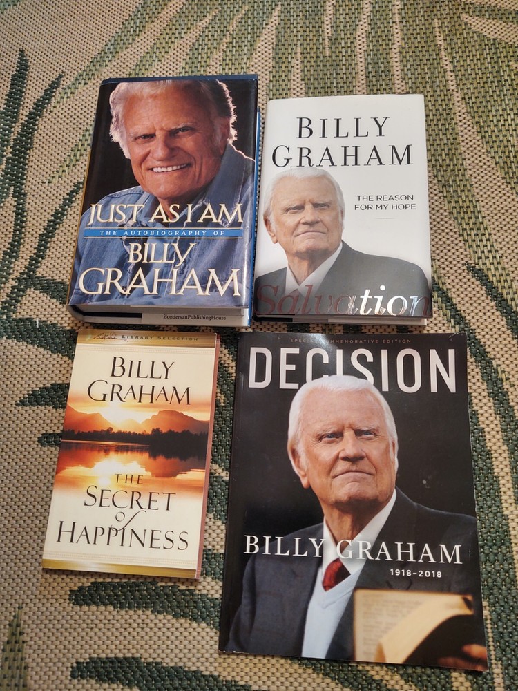 Billy graham Book Lot