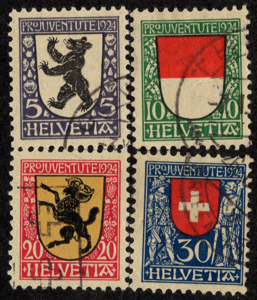 Switzerland Scott B29-B32 Used.