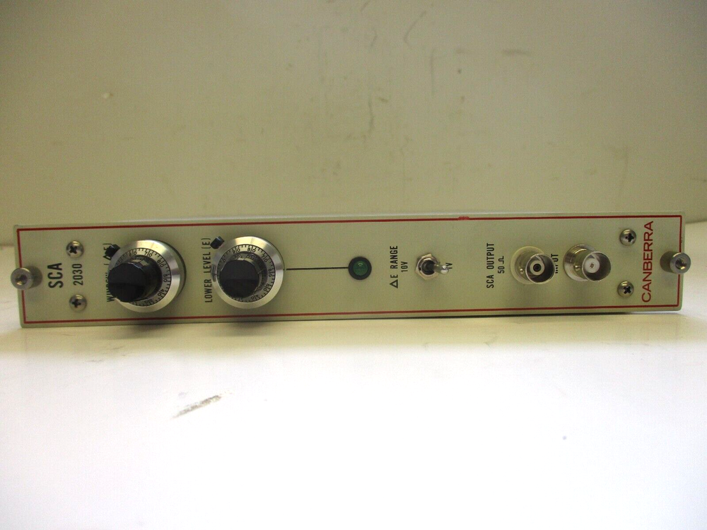 CANBERRA SINGLE CHANNEL ANALYZER MODULE MODEL 2030