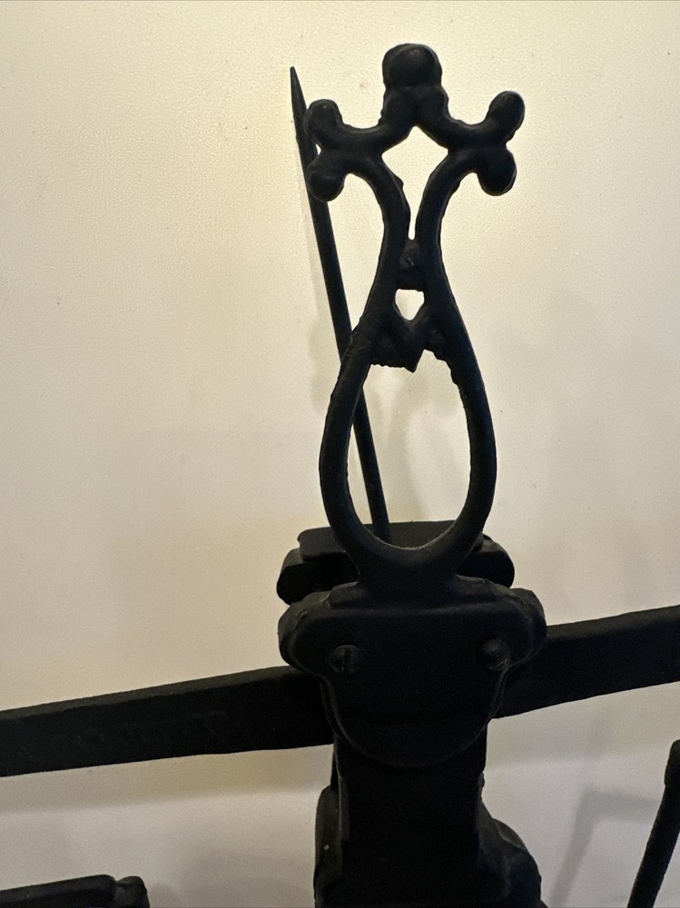 Black Decorative Antique Iron Balance Scale