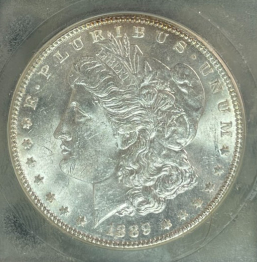 1886-P MORGAN SILVER DOLLAR ~~NICE COIN~REF#USC