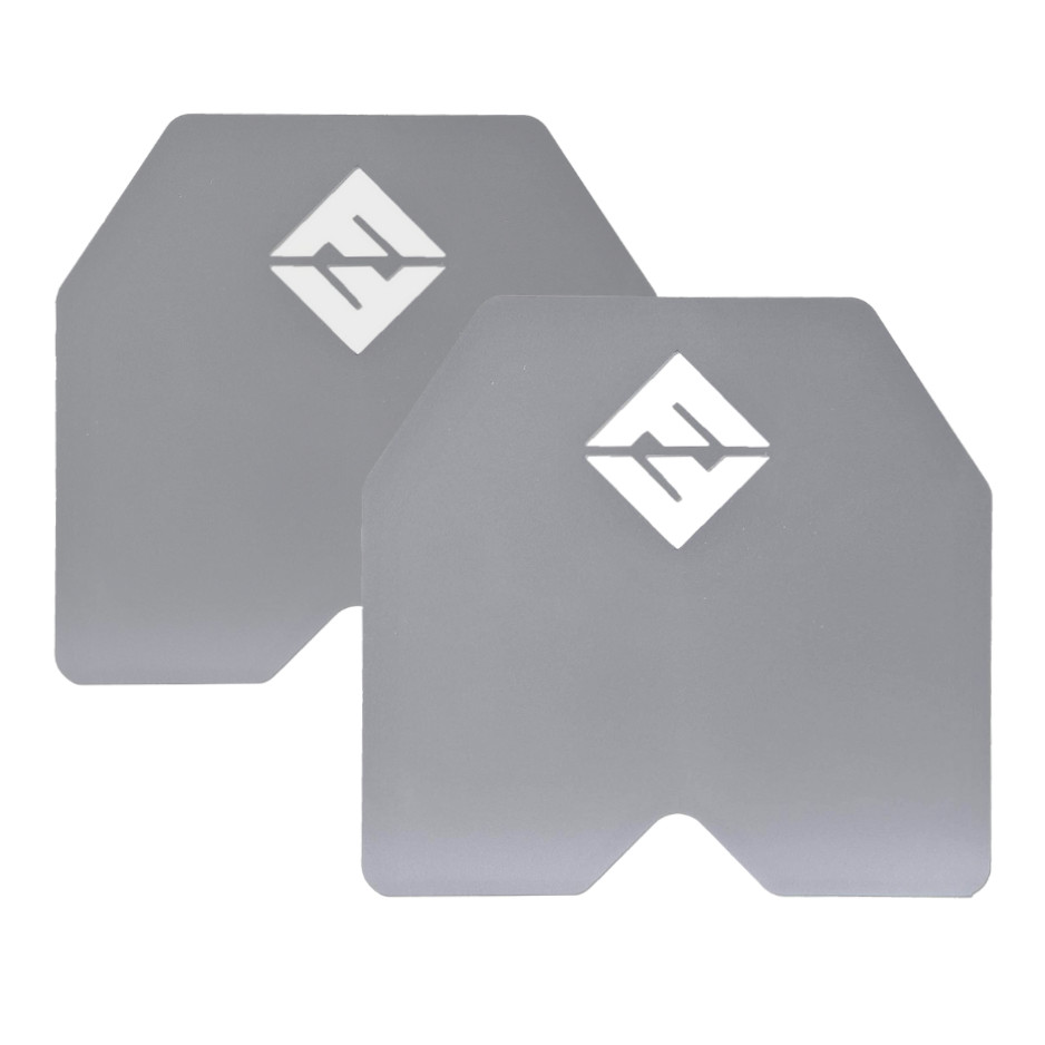 20 LB Weighted Vest Plates Set – 2x8.75 LB Steel Inserts for Rucking /Crossfit