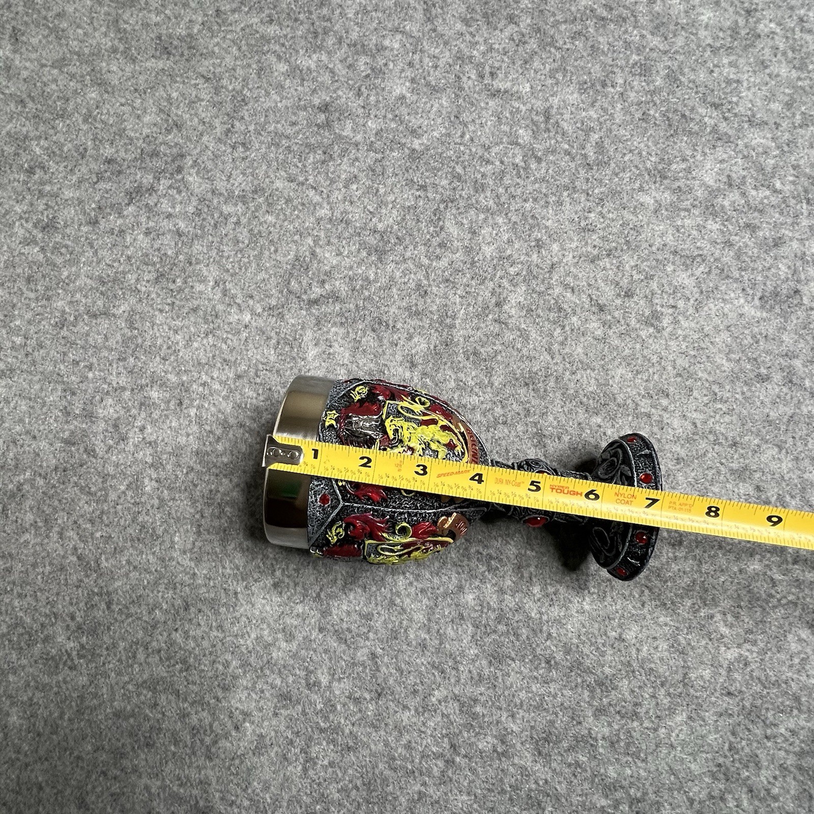 Harry Potter Gryffindor 7” Stainless Steel Resin Decorative Goblet