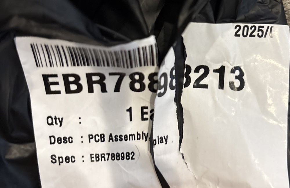 LG EBR78898213 Display Pcb Assembly