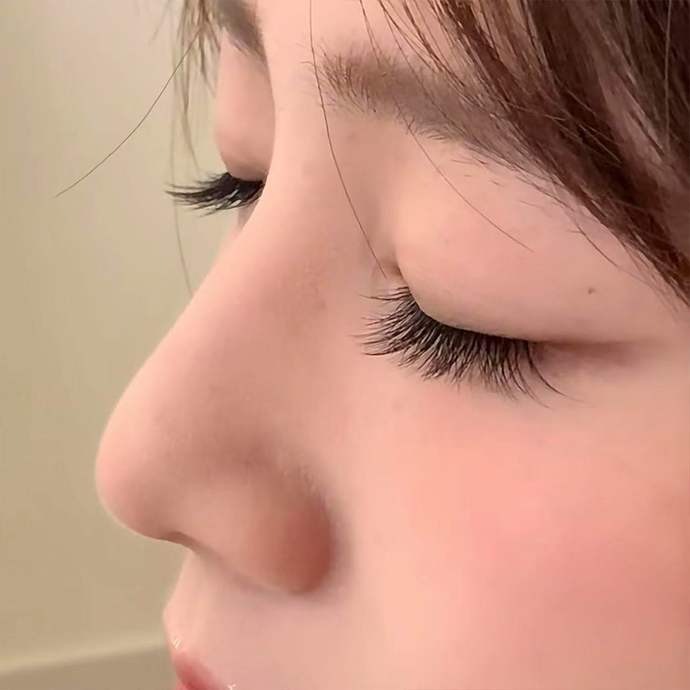 False Eyelashes for Glue Free Application 10 Rows 60 Clusters Black 11mm