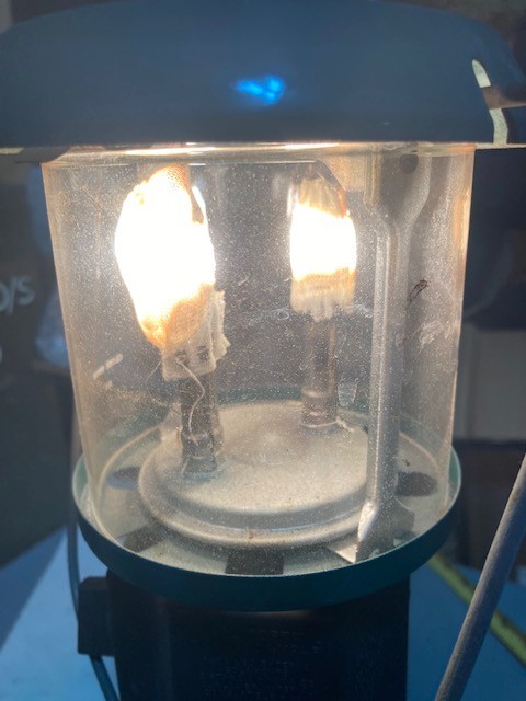 Century Quiet Light Double Mantle Propane Lantern