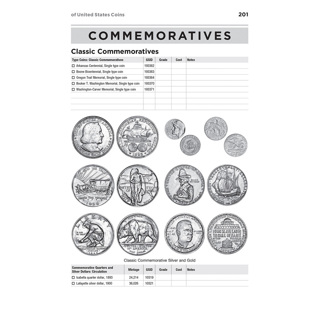 Official Red Book: Check List and Record Book of United States Coins