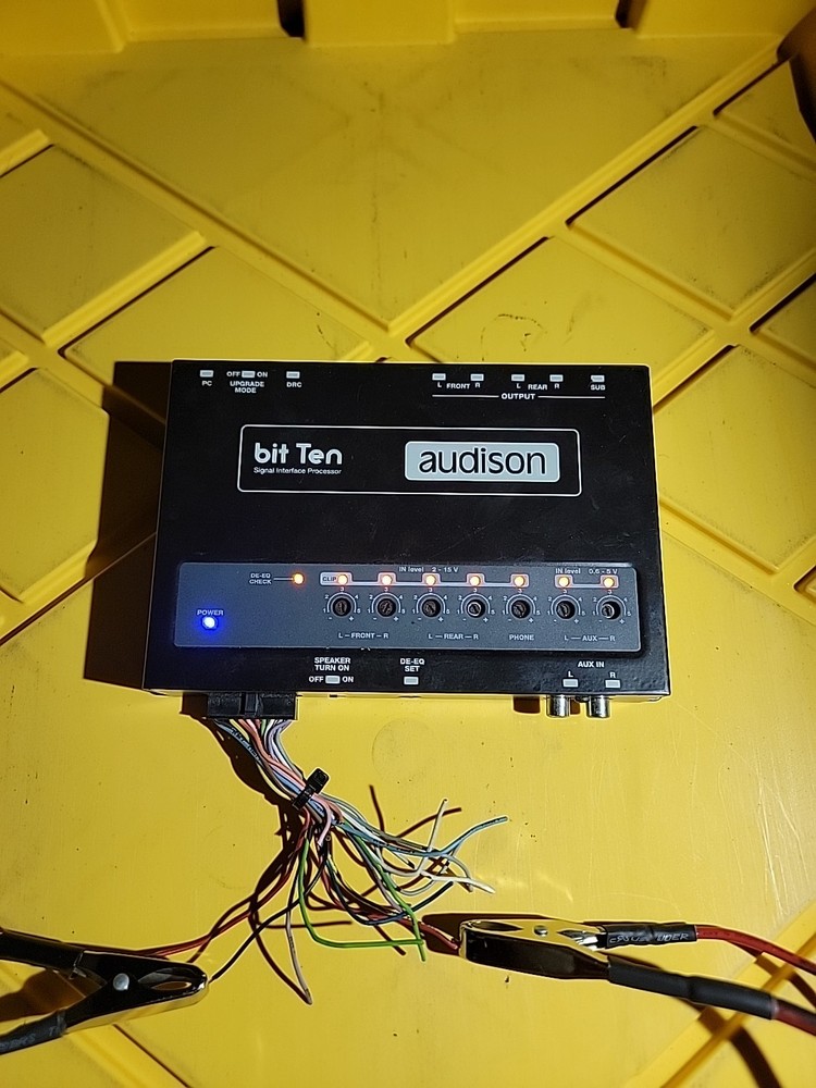 Audison Bit Ten Multi-Function Signal Interface Digital Processor