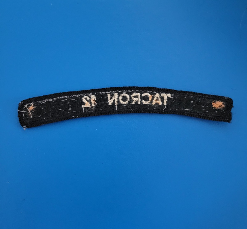 US Navy TACRON 12 Tactical Air Control Squadron "Talons" UIM Segment Patch