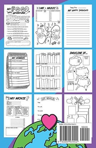 All About Me Activity Book & Journal: An interactive journal & activity book for
