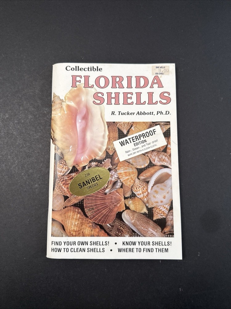 Collectible Florida Shells Waterproof Edition 1984