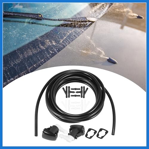 Front Windshield Washer Hose Kit Fit for Dodge Durango with 3 Meter Washer