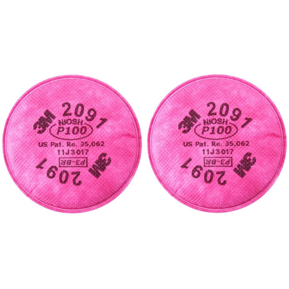 3M 2091 P100 Particulate Filter, 1 Pair