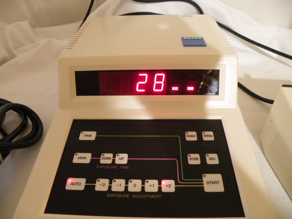 Carl Zeiss MC-80 Microscope Camera Exposure Controller w/ Camera, Cord & Cable