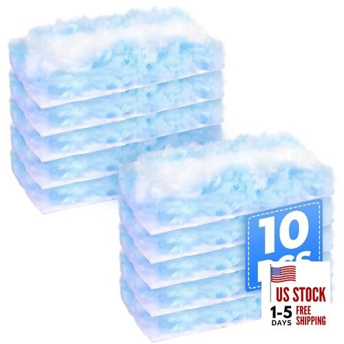 Duster Refills with Duster Refills,Count 180 Heavy Duty Dusters 10 Blue