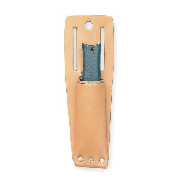 Clc Work Gear 453 Tool Pouch, Tool Sheath, Tan, Leather, 1 Pockets