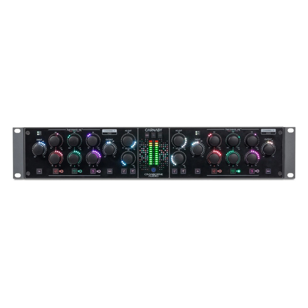 Cranborne Audio Carnaby HE2 - 2U 2-channel HarmonicEQ for 19 Inch Rack
