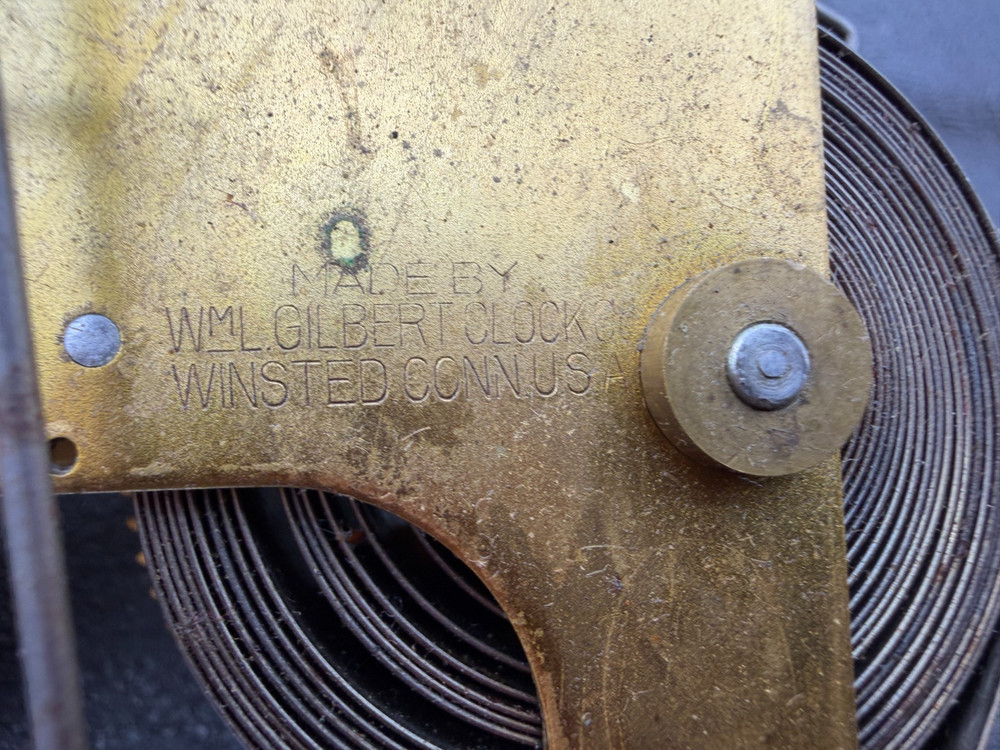 Gilbert 28 34 Mantle Clock Movement