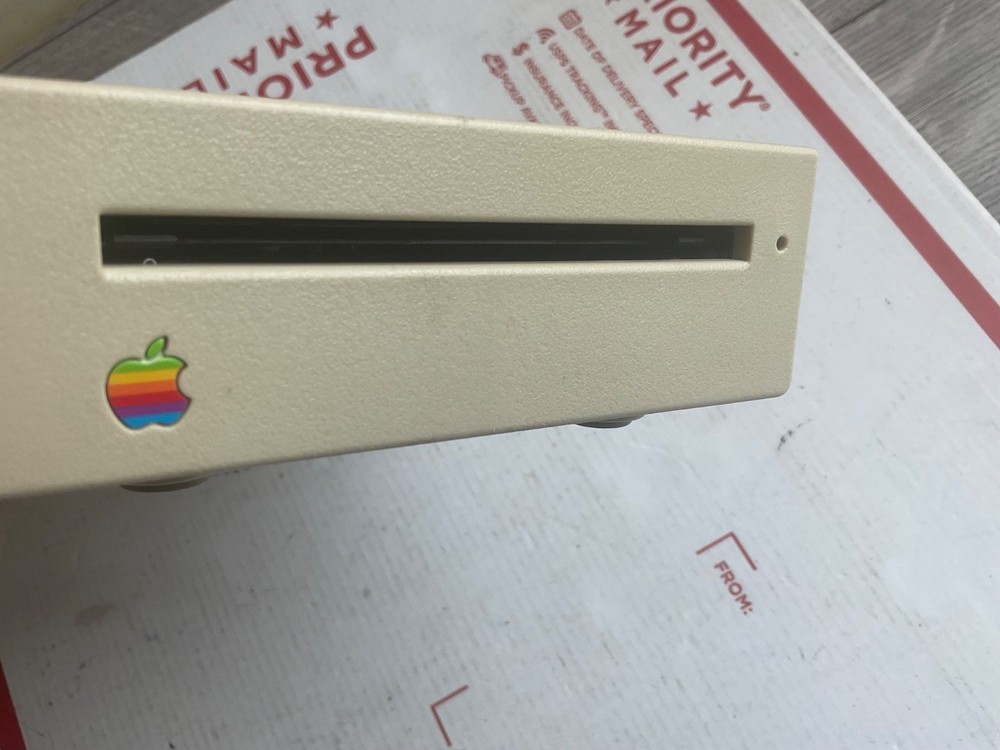 Apple Disk Drive, Mac, Macintosh, 800K, External Disk Drive, M0131, Untested