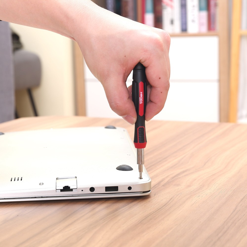 PRECISION TOOL SET 77 Piece with Magnetic Screwdriver Standard Size Bits