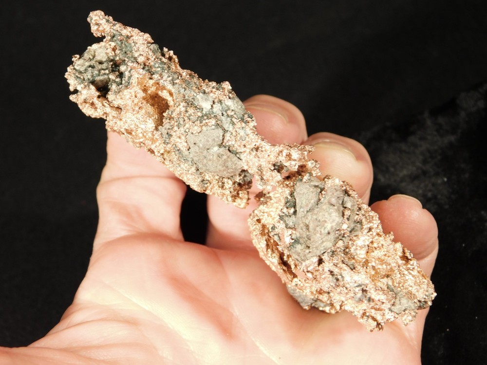 Big! Heavy Solid COPPER NUGGET or Native Copper Float From Michigan 172gr