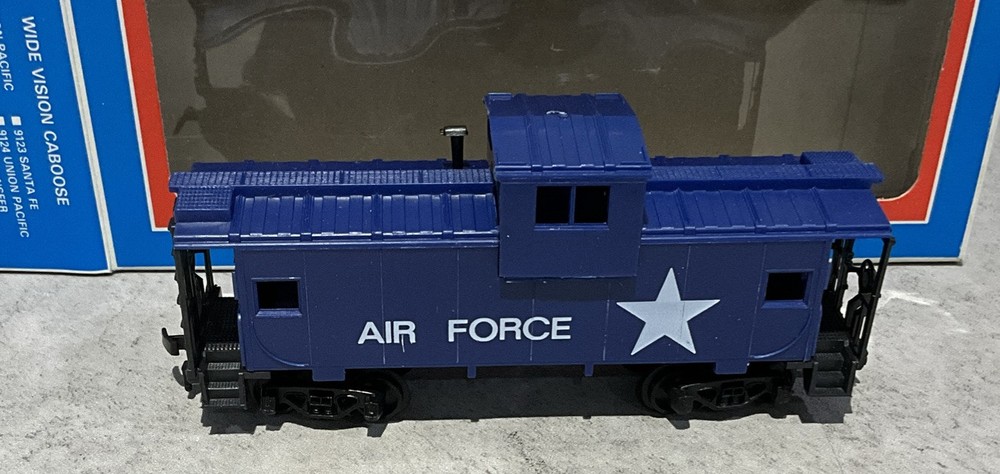 US Air Force Model Power Silver Cloud Train Set HO Scale