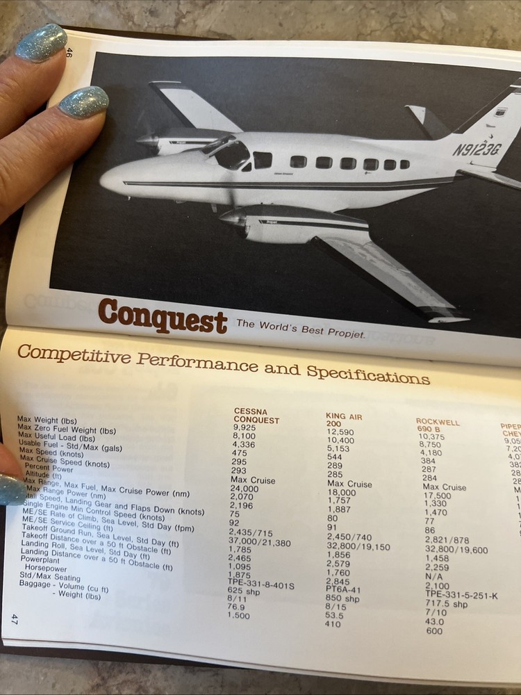 79 Cessna Pocket Aircraft Reference Guide booklet