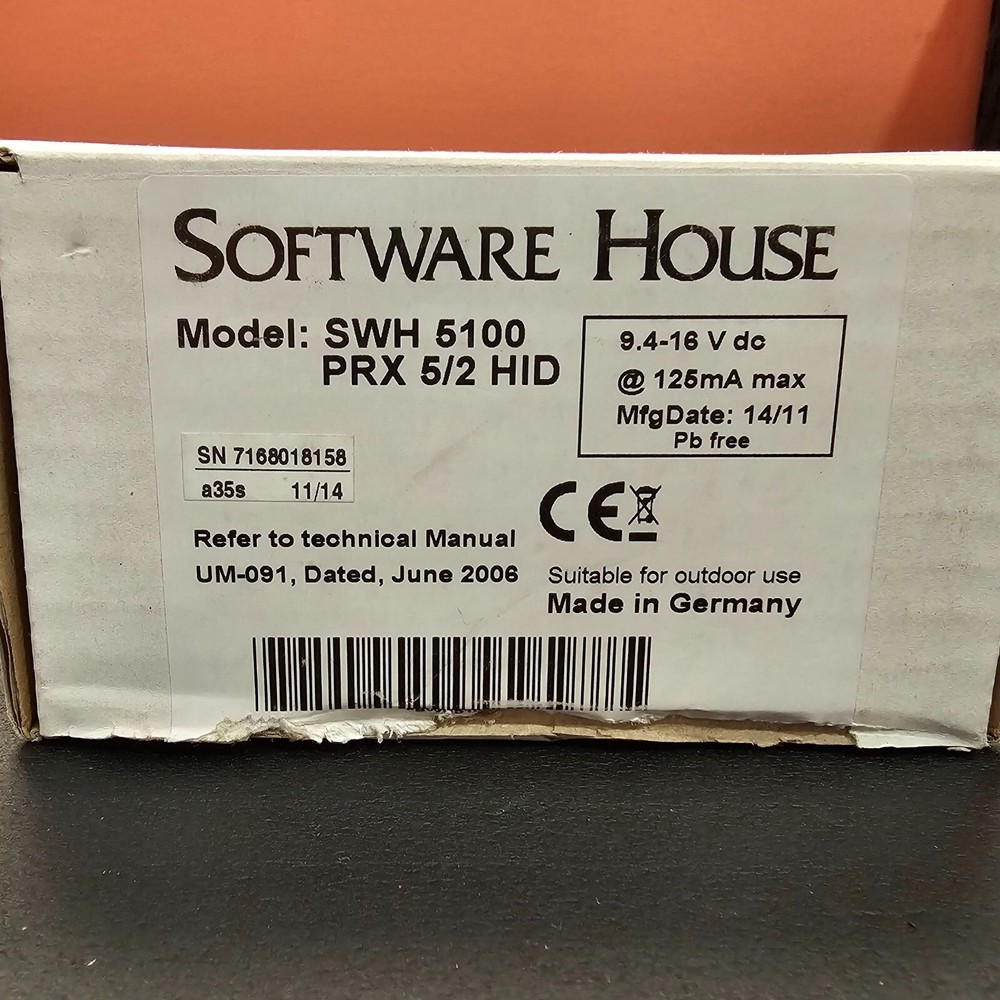 Software House SWH 5100 PRX 5/2 HID Multi Proximity Reader