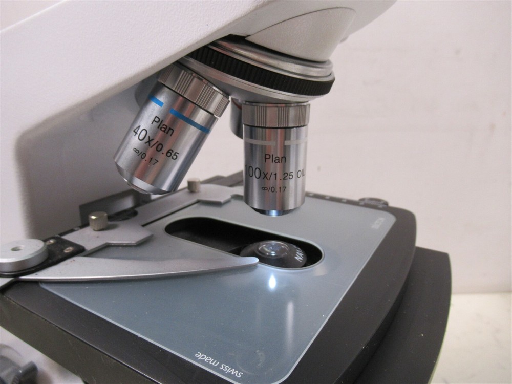 Micros Austria MCX100LED Daffodil Microscope Binocular 3 Objectives & Eyepieces