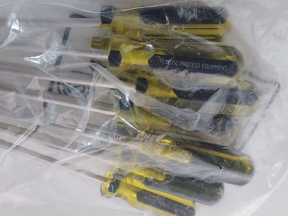 Plastic Processing Equipment N1432 PRESS TOOLS 1/4" D X 38" L, Aluminum Pkg. 12)