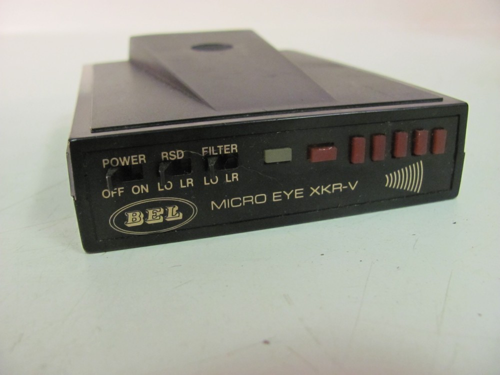BEL Micro Eye XKR-V Radar Detector - Tested, Works!