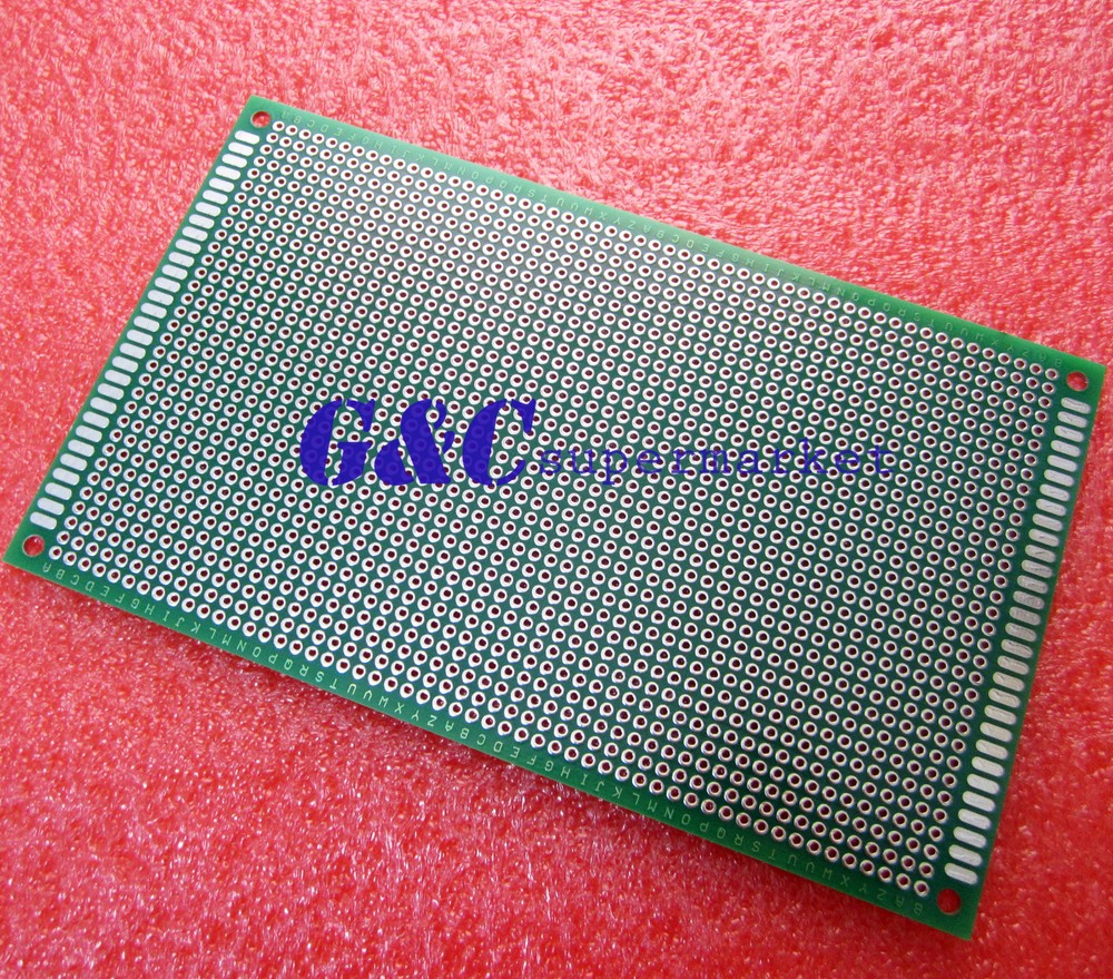 2PCS 9x15cm Double Side Board DIY Prototype Paper PCB 1.6mm Cheaper New