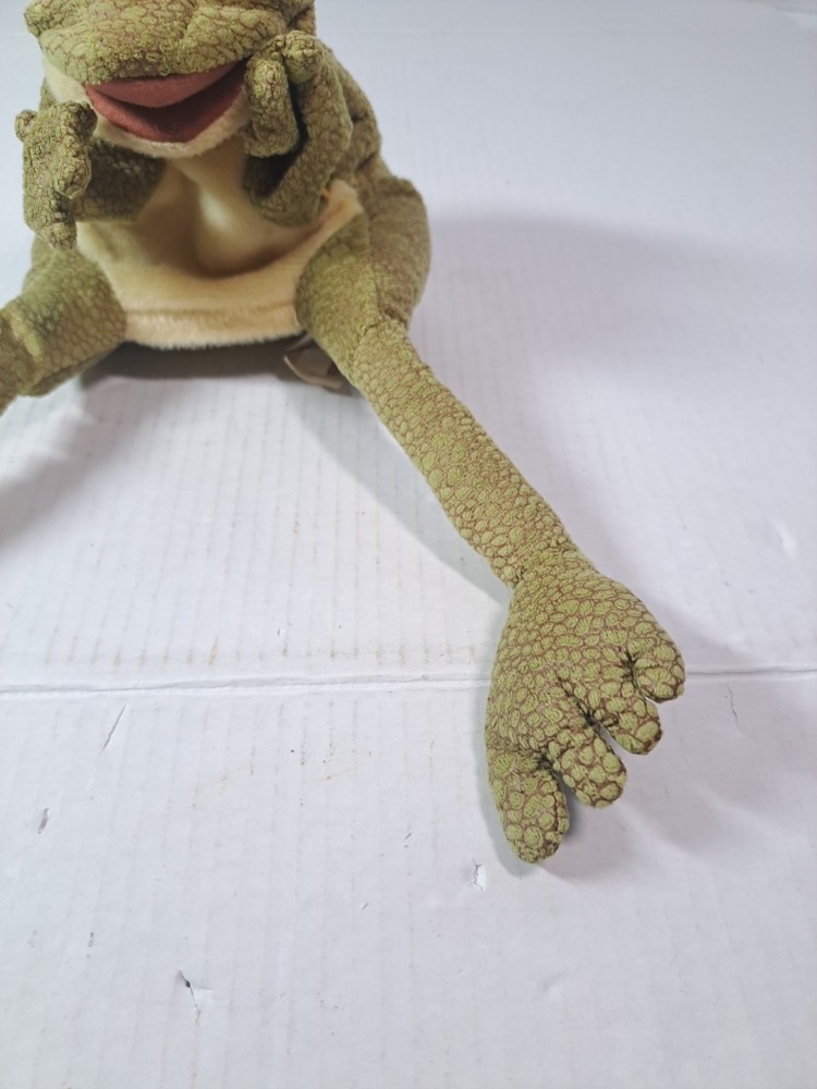 Folkmanis Frog Puppet Green Long Legs