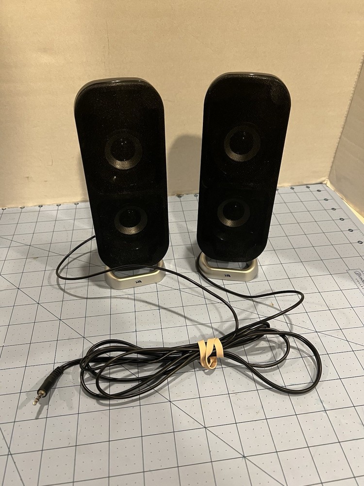Cyber Acoustics CA-3602 62W Desktop Computer Speakers Replacement TESTED