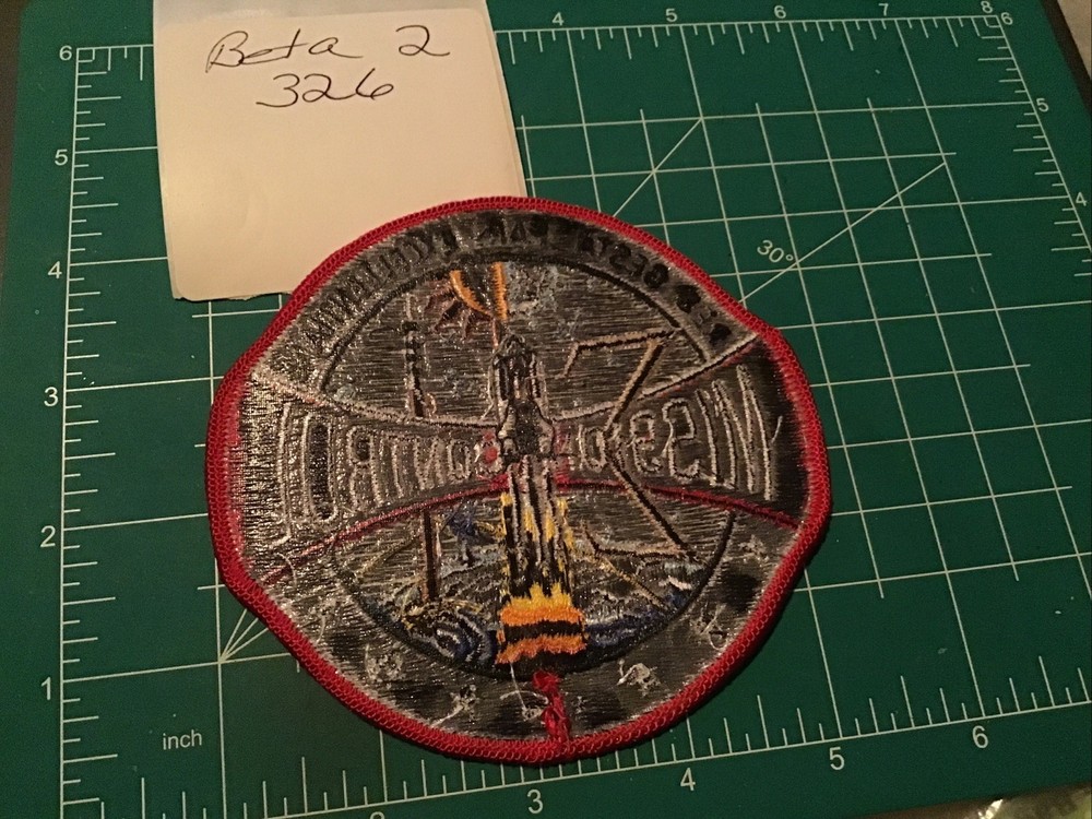 NASA MISSION OPERATIONS -RES GESTA PER EXCELLENTIAM- ORIGINAL SPACE PATCH