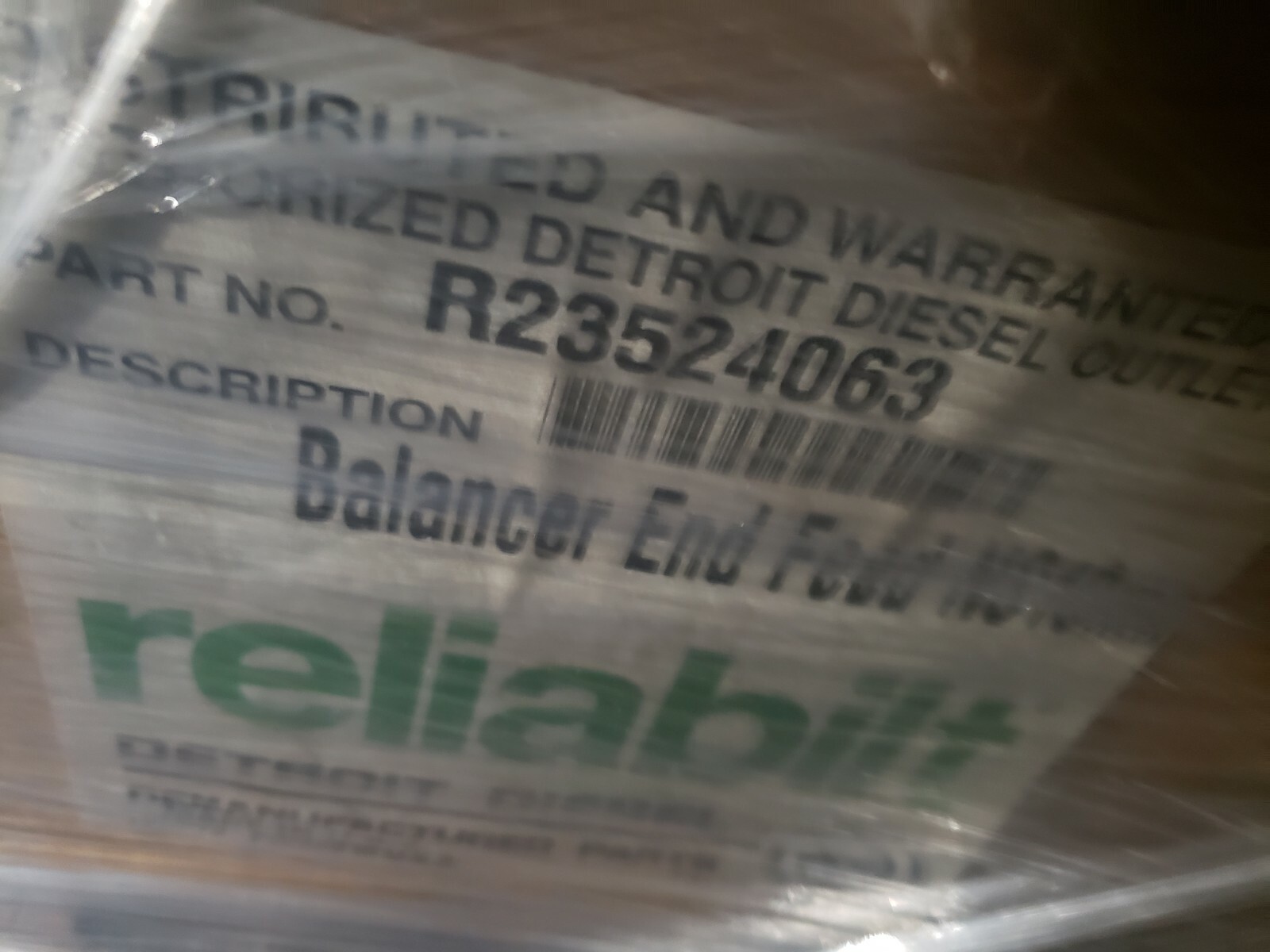 Detroit Diesel Balance Shaft R23524063 Detroit Reman Unit New In Box, NO CORE!