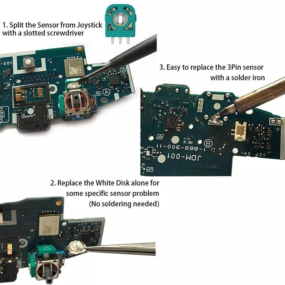5x 10x Controller Joystick Potentiometers Micro Switch For PS3 PS4 PS5 Xbox One