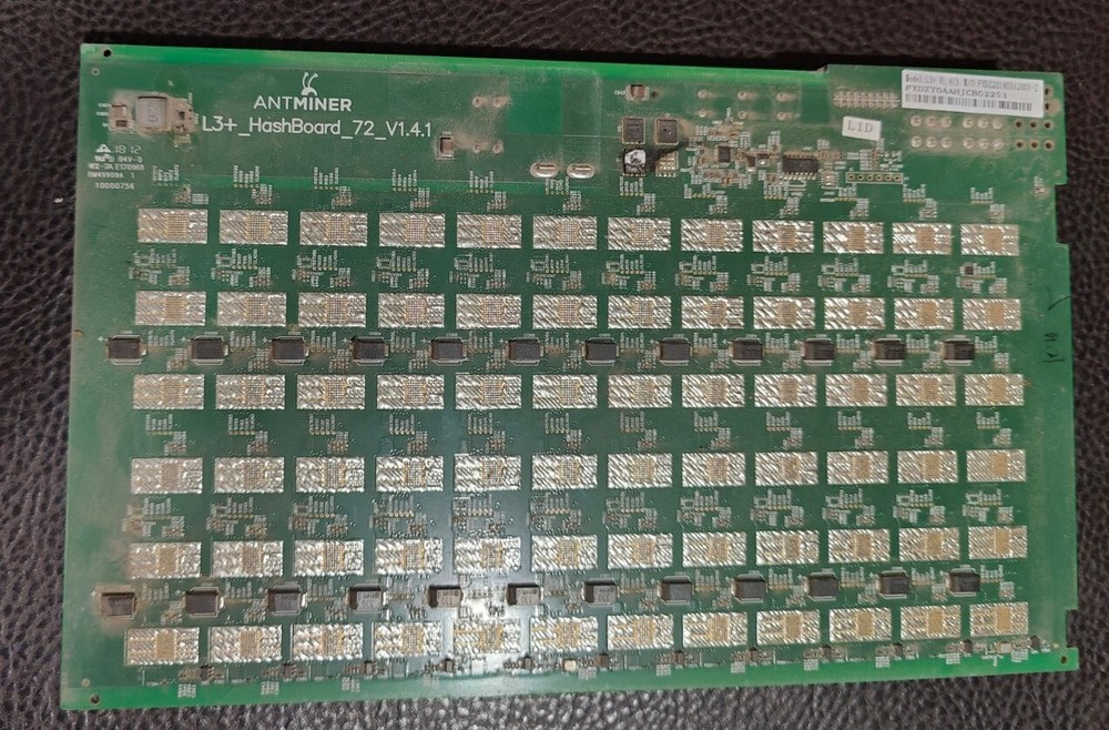 Antminer L3+ Hashboard TESTED AND FULLY WORKING