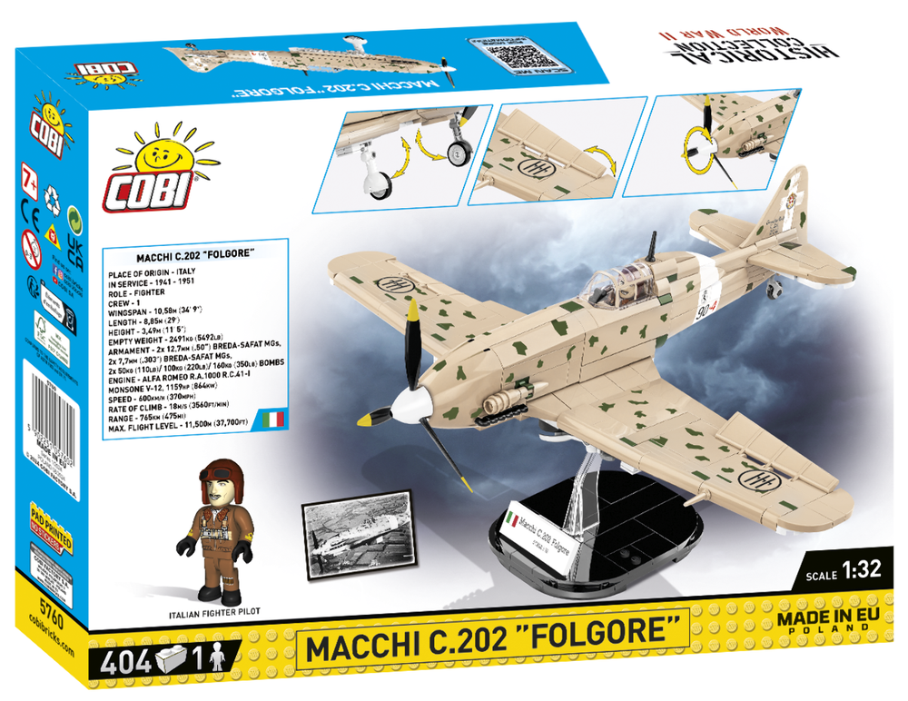 COBI Macchi C.202 "Folgore" Set 5760