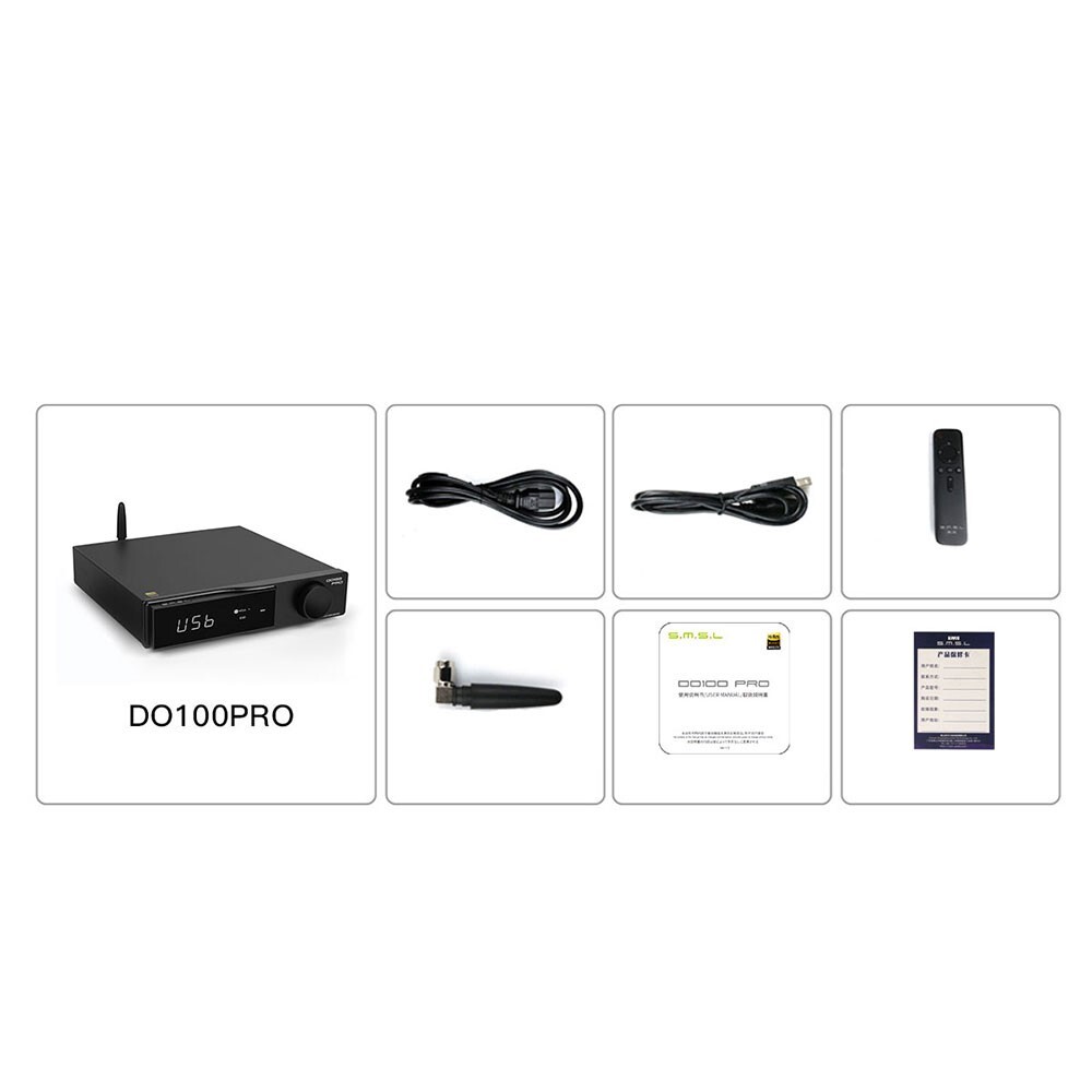 SMSL DO100 PRO Hifi Balanced DAC Audio Decoder USB DAC Bluetooth 5.1 DAC os67